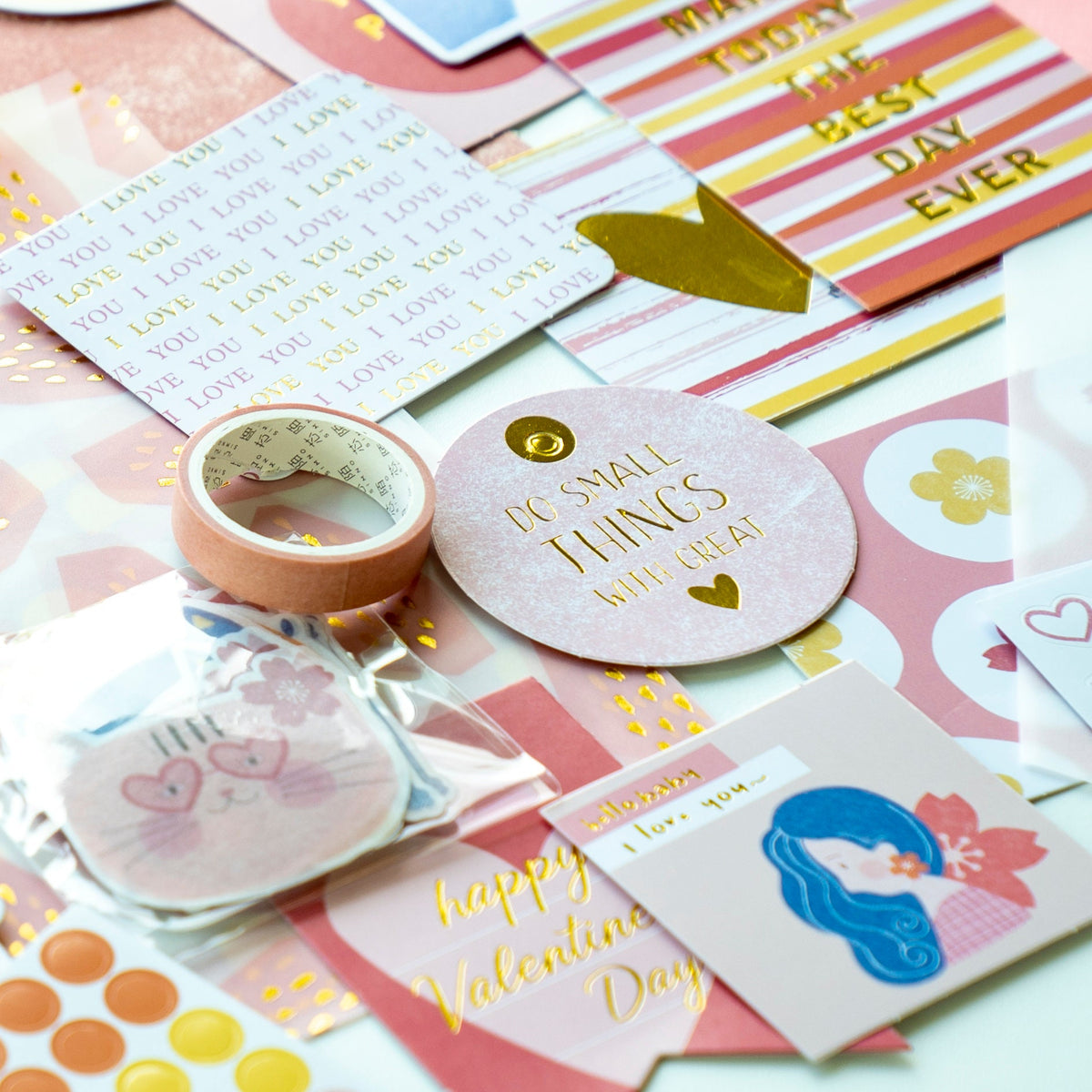 Cat Theme Scrapbooking
