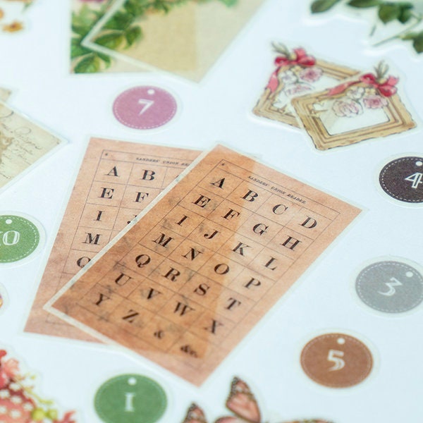 64 Stickers Set With Cute Animals