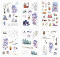 Winter Girl Stickers T076