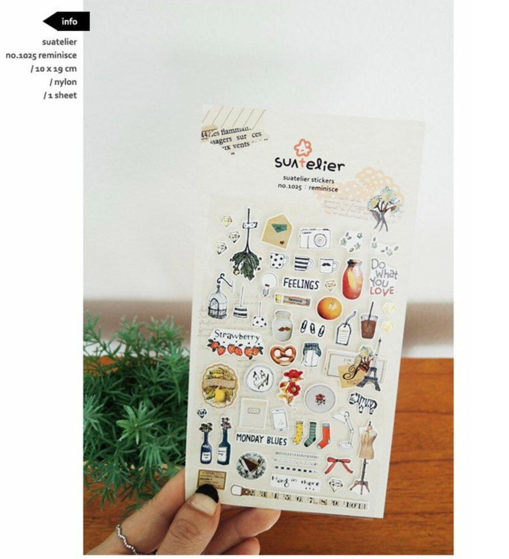 Daily Items Stickers