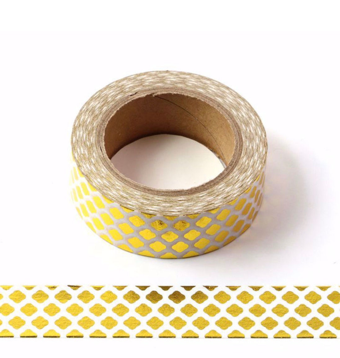 Pattern Gold Foil Washi Tape
