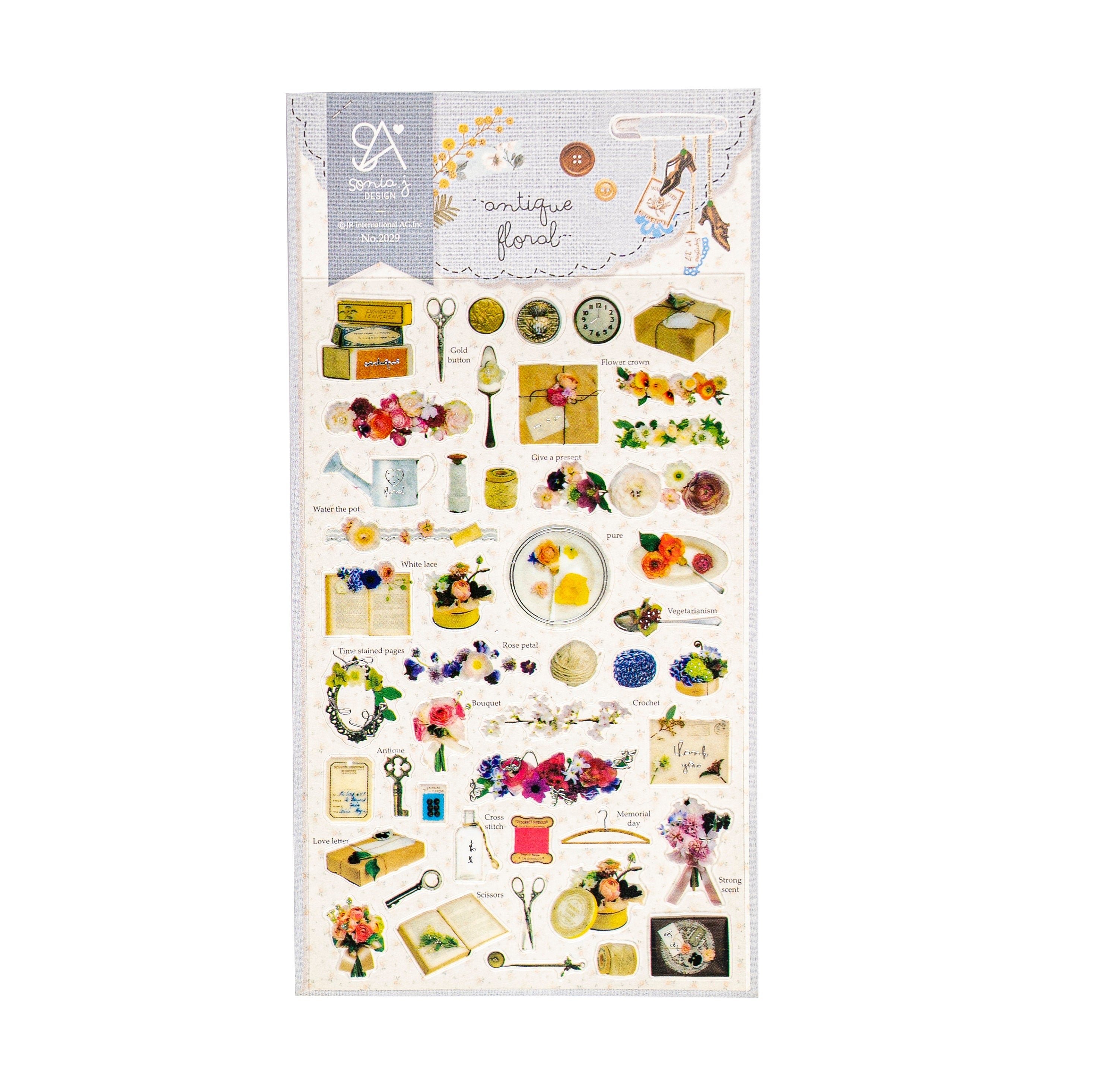 Vintage Daily Item Stickers