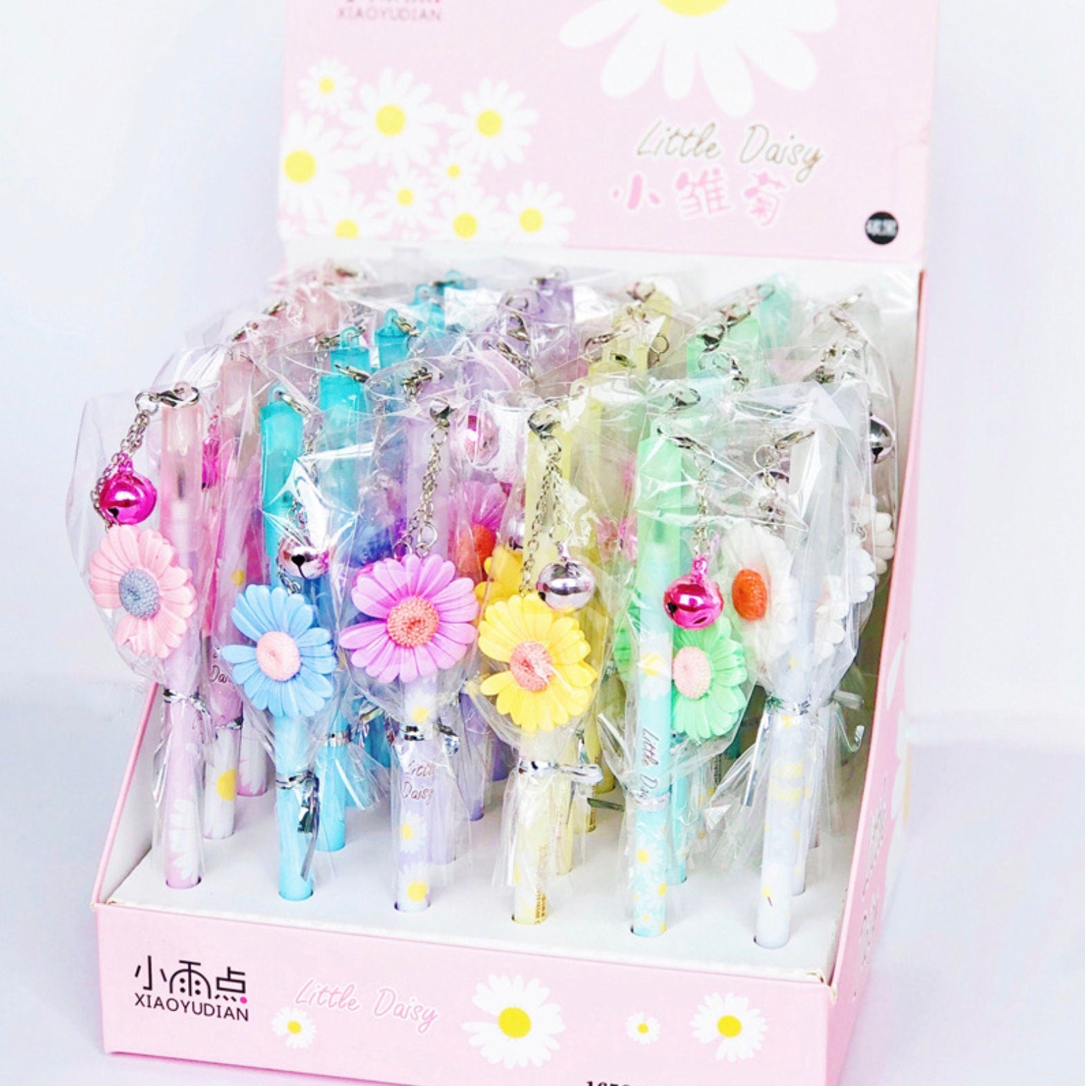 Colourful Flower Pens In 6 Styles
