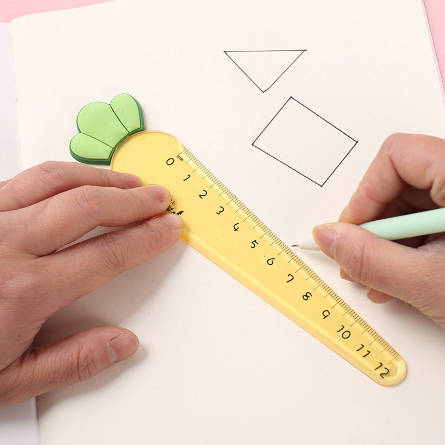 Yellow Carrot Ruler