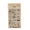 Vintage Travel Stamp stickers