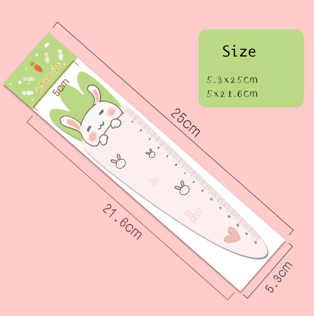 Magnetic Carrot and Bunny Rulers