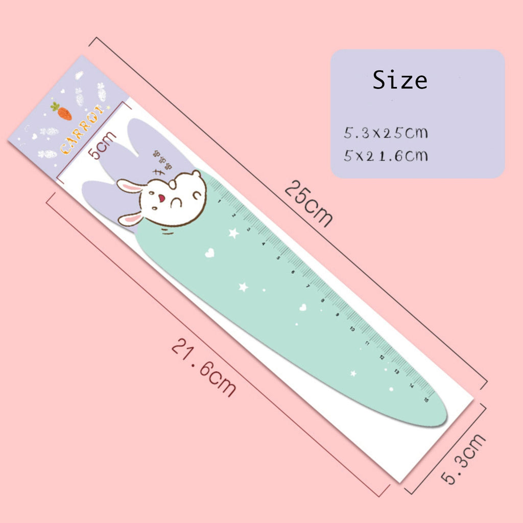 Magnetic Carrot and Bunny Rulers