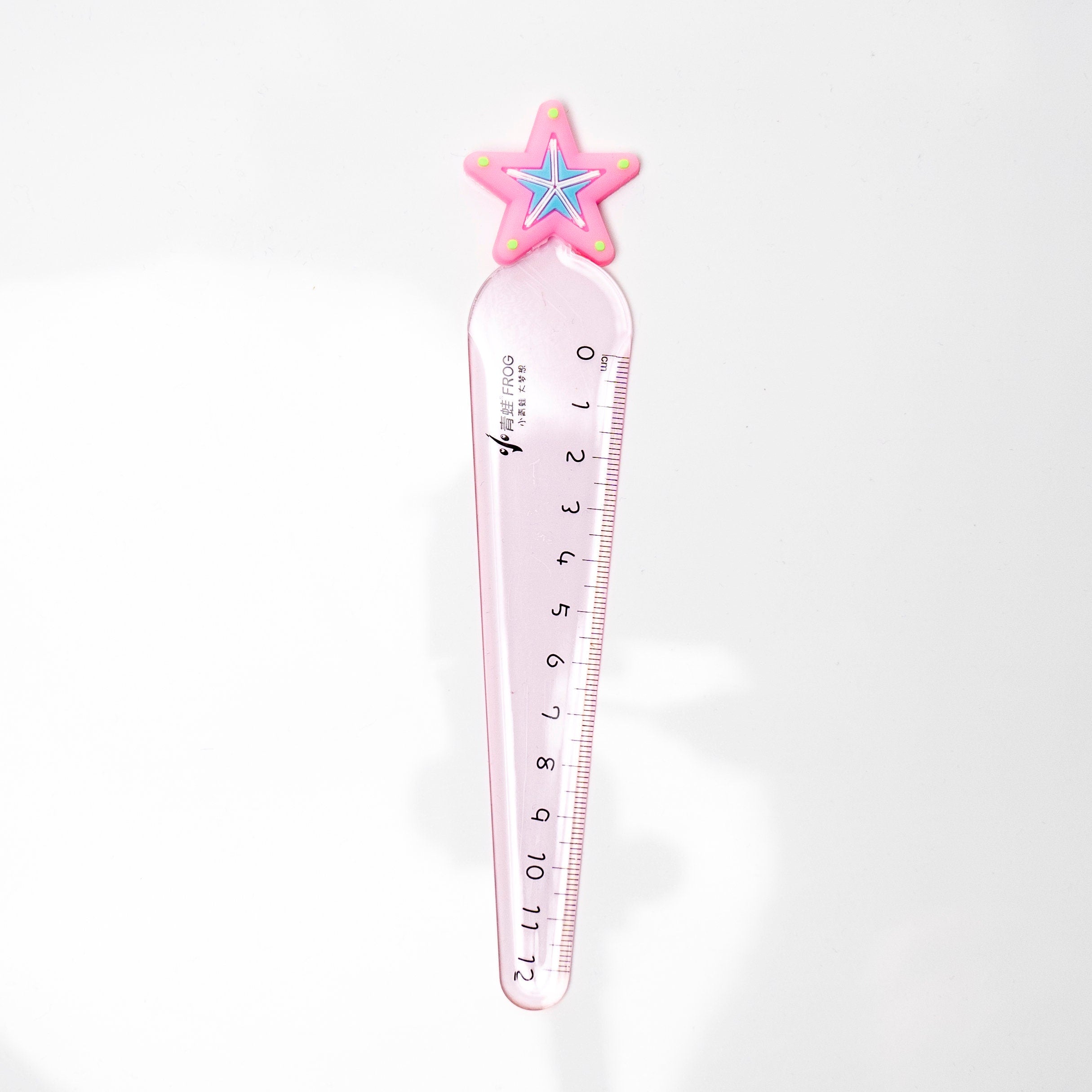 Ruler with Blue or Pink Star – Cute & Functional